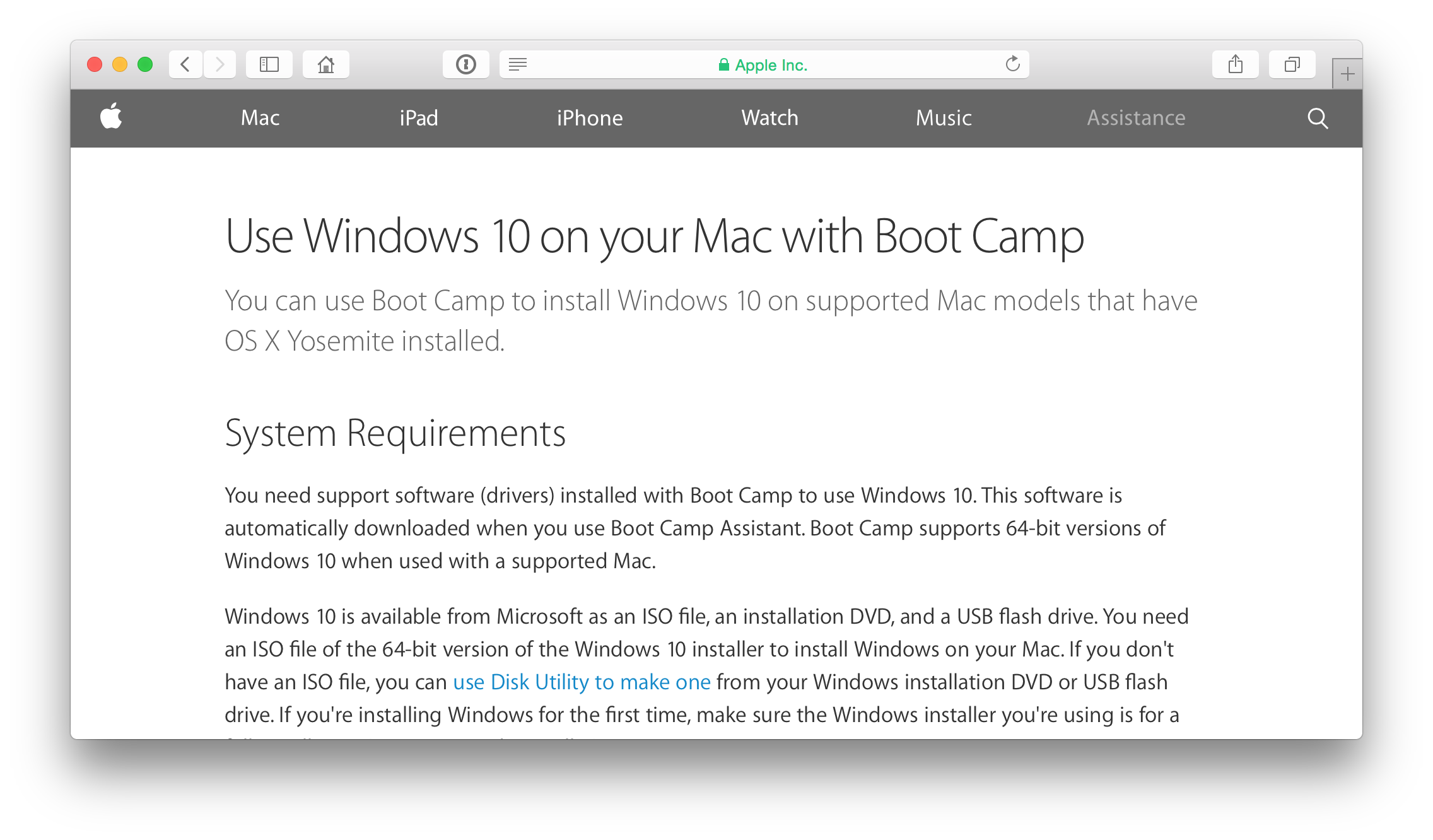 who owns boot camp for mac